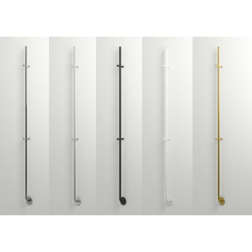 Instamat Jay elektrische handdoekwarmer 175 cm geborsteld rvs Instamat Instamat Jay elektrische handdoekwarmer 175 cm geborsteld rvs