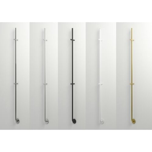 Instamat Jay elektrische handdoekwarmer 175 cm soft zwart Instamat Instamat Jay elektrische handdoekwarmer 175 cm soft zwart