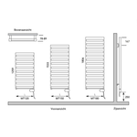 Instamat Mita elektrische radiator | 150cm | 60cm | Wit Instamat Instamat Mita elektrische radiator | 150cm | 60cm | Wit