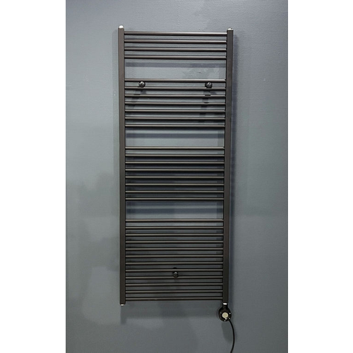 Instamat Robina Elektrische radiator | Soft zwart | 121cm | 60cm Instamat Instamat Robina Elektrische radiator | Soft zwart | 121cm | 60cm