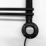 Instamat Rim Elektrische handdoekradiator | Soft zwart | 113cm | 60cm Instamat Instamat Rim Elektrische handdoekradiator | Soft zwart | 113cm | 60cm