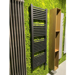 Instamat Rim Elektrische handdoekradiator | Soft zwart | 150cm | 50cm Instamat Instamat Rim Elektrische handdoekradiator | Soft zwart | 150cm | 50cm