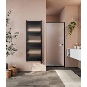Instamat Instamat Rim Elektrische handdoekradiator | Soft zwart | 170cm | 60cm Instamat Rim Elektrische handdoekradiator | Soft zwart | 170cm | 60cm