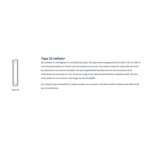 Instamat Paneel TH elektrisch | Type 20 | 175cm | 50cm Instamat Instamat Paneel TH elektrisch | Type 20 | 175cm | 50cm