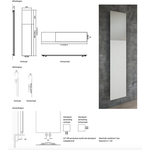 Instamat Volata M Designradiator | Horizontaal | 201 cm Instamat Instamat Volata M Designradiator | Horizontaal | 201 cm
