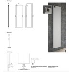 Instamat Volata O Elektrische radiator | 171 cm Instamat Instamat Volata O Elektrische radiator | 171 cm