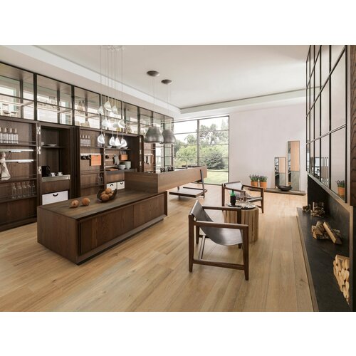 Porcelanosa Tanzania almond antislip vloertegel 23 x 150 x 11 cm Porcelanosa Porcelanosa Tanzania almond antislip vloertegel 23 x 150 x 11 cm