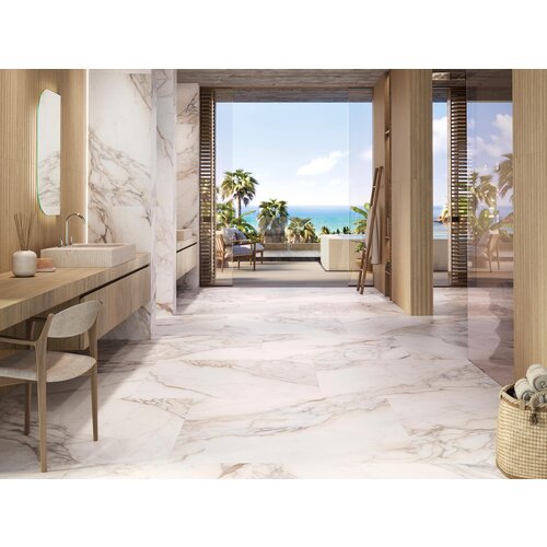 Porcelanosa XLIGHT Calacatta antico nature, 6mm light 6mm 120 x 120 x 6 cm Porcelanosa XLIGHT Porcelanosa XLIGHT Calacatta antico nature, 6mm light 6mm 120 x 120 x 6 cm