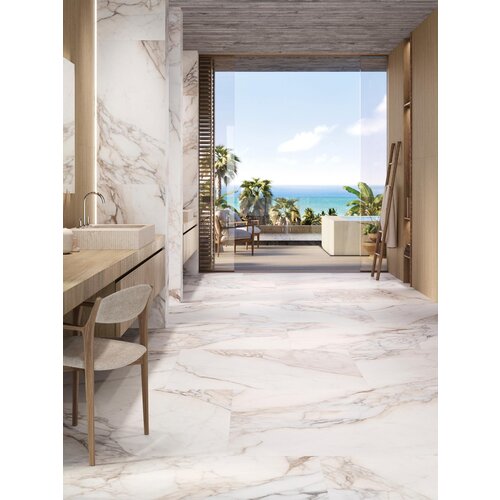 Porcelanosa XLIGHT Calacatta antico nature, 6mm light 6mm 120 x 120 x 6 cm Porcelanosa XLIGHT Porcelanosa XLIGHT Calacatta antico nature, 6mm light 6mm 120 x 120 x 6 cm