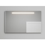 Solidline badkamermeubelset | 100cm | Hoogglans wit | Spiegel met indirect LED verlichting | Geassembleerd Solidline Solidline badkamermeubelset | 100cm | Hoogglans wit | Spiegel met indirect LED verlichting | Geassembleerd