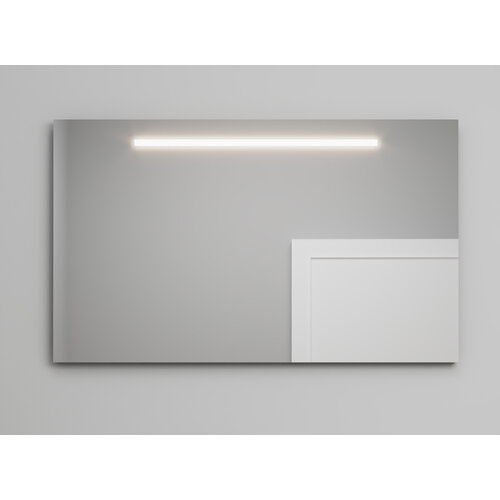 Solidline badkamermeubelset | 100cm | Hoogglans wit | Spiegel met indirect LED verlichting | Geassembleerd Solidline Solidline badkamermeubelset | 100cm | Hoogglans wit | Spiegel met indirect LED verlichting | Geassembleerd