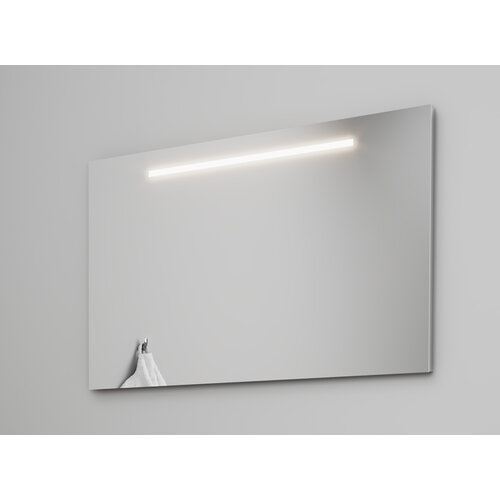 Solidline badkamermeubelset | 100cm | Hoogglans wit | Spiegel met indirect LED verlichting | Geassembleerd Solidline Solidline badkamermeubelset | 100cm | Hoogglans wit | Spiegel met indirect LED verlichting | Geassembleerd