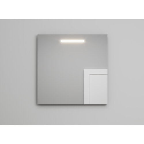 Solidline badkamermeubelset | 60cm | Mat antraciet | Spiegel met indirect LED verlichting | Geassembleerd Solidline Solidline badkamermeubelset | 60cm | Mat antraciet | Spiegel met indirect LED verlichting | Geassembleerd