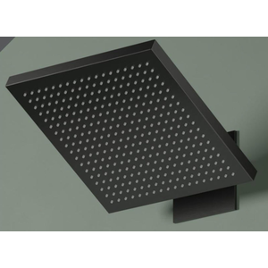 HotBath Hotbath Ace AC194 vierkante wand hoofddouche 23cm velvet - geborsteld nikkel Hotbath Ace AC194 vierkante wand hoofddouche 23cm velvet - geborsteld nikkel