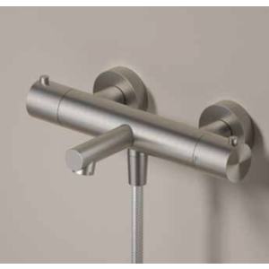 HotBath Hotbath Archie AR122 badthermostaat RVS 316 - Geborsteld gunmetal PVD Hotbath Archie AR122 badthermostaat RVS 316 - Geborsteld gunmetal PVD