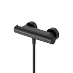 Hotbath Cobber B008 douchethermostaat - Geborsteld zwart PVD HotBath Hotbath Cobber B008 douchethermostaat - Geborsteld zwart PVD