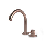 Hotbath Buddy B123 wastafelkraan 2-gats - Geborsteld koper PVD HotBath Hotbath Buddy B123 wastafelkraan 2-gats - Geborsteld koper PVD