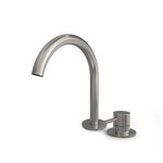 Hotbath Buddy B123 wastafelkraan 2-gats - Geborsteld nikkel HotBath Hotbath Buddy B123 wastafelkraan 2-gats - Geborsteld nikkel