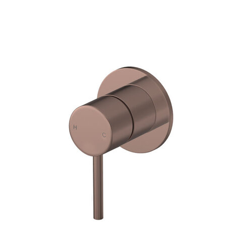 Hotbath Buddy B131EXT inbouw douchemengkraan - Geborsteld koper PVD HotBath Hotbath Buddy B131EXT inbouw douchemengkraan - Geborsteld koper PVD