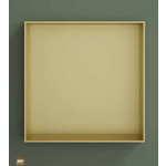 Hotbath &More inbouwnis 30x30x10cm - zonder frame - geborsteld gunmetal PVD HotBath Hotbath &More inbouwnis 30x30x10cm - zonder frame - geborsteld gunmetal PVD