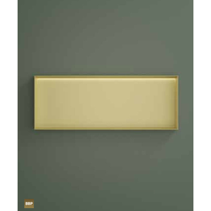 HotBath Hotbath &More inbouwnis 30x80x10cm - zonder frame - LED verlichting - geborsteld koper PVD Hotbath &More inbouwnis 30x80x10cm - zonder frame - LED verlichting - geborsteld koper PVD