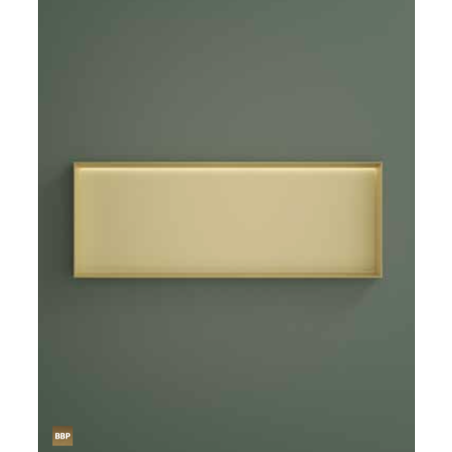 Hotbath &More inbouwnis 30x80x10cm - zonder frame - LED verlichting - tuscan bronze HotBath Hotbath &More inbouwnis 30x80x10cm - zonder frame - LED verlichting - tuscan bronze