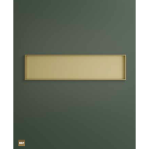 HotBath Hotbath &More inbouwnis 30x120x10cm - zonder frame - tuscan bronze Hotbath &More inbouwnis 30x120x10cm - zonder frame - tuscan bronze