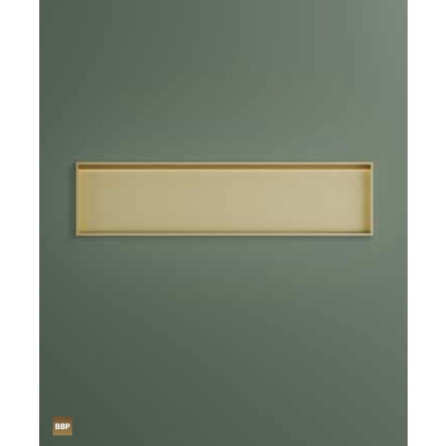 Hotbath &More inbouwnis 30x120x10cm - met frame - LED verlichting - mat wit HotBath Hotbath &More inbouwnis 30x120x10cm - met frame - LED verlichting - mat wit