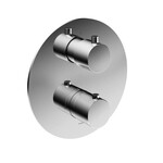 Hotbath Cobber CB009EXT afbouwdeel voor inbouw thermostaat met 2-weg omstel - Chroom HotBath Hotbath Cobber CB009EXT afbouwdeel voor inbouw thermostaat met 2-weg omstel - Chroom