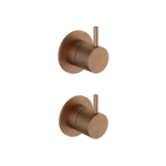 Hotbath Cobber CB129EXT afbouwdeel inbouwmengkraan 2-weg omstel - verouderd messing HotBath Hotbath Cobber CB129EXT afbouwdeel inbouwmengkraan 2-weg omstel - verouderd messing