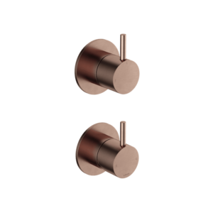 HotBath Hotbath Cobber CB129EXT afbouwdeel inbouwmengkraan 2-weg omstel - geborsteld koper pvd Hotbath Cobber CB129EXT afbouwdeel inbouwmengkraan 2-weg omstel - geborsteld koper pvd