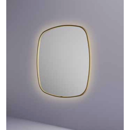 Hotbath &More spiegel contour 80x80cm directe & indirecte verlichting - RVS 316 HotBath Hotbath &More spiegel contour 80x80cm directe & indirecte verlichting - RVS 316