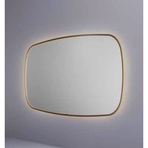 Hotbath &More spiegel contour 120x80cm directe & indirecte verlichting - mat wit HotBath Hotbath &More spiegel contour 120x80cm directe & indirecte verlichting - mat wit