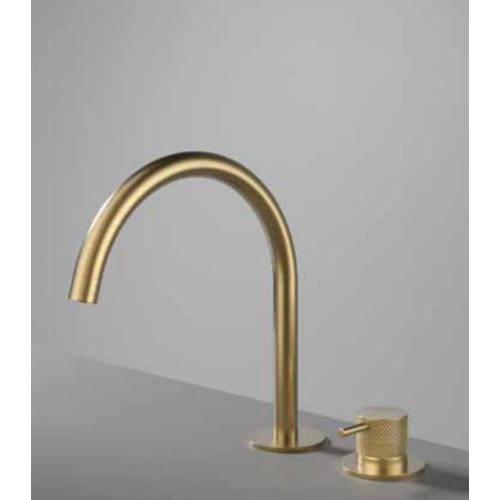 Hotbath Cobber X CX023 wastafelkraan 2-gats - verouderd messing HotBath Hotbath Cobber X CX023 wastafelkraan 2-gats - verouderd messing