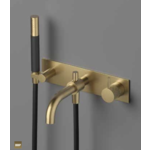 Hotbath Cobber X CX126EXT afbouwdeel voor inbouw badmengkraan - verouderd ijzer HotBath Hotbath Cobber X CX126EXT afbouwdeel voor inbouw badmengkraan - verouderd ijzer