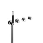 Hotbath Cobber X CX7071EXT afbouwdeel inbouwthermostaat 2 stopkranen - verouderd messing HotBath Hotbath Cobber X CX7071EXT afbouwdeel inbouwthermostaat 2 stopkranen - verouderd messing