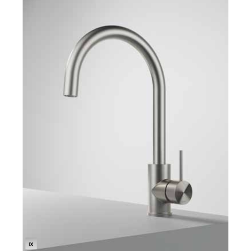 Hotbath Fellow FKM30 keukenkraan RVS 316 - geborsteld gunmetal pvd HotBath Hotbath Fellow FKM30 keukenkraan RVS 316 - geborsteld gunmetal pvd