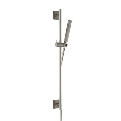 Hotbath Gal GL309GN verstelbare glijstang 100 cm met doucheslang 1,5 mtr en handdouche - Geborsteld nikkel HotBath Hotbath Gal GL309GN verstelbare glijstang 100 cm met doucheslang 1,5 mtr en handdouche - Geborsteld nikkel