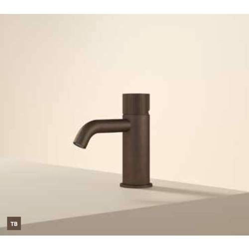 Hotbath Guy Row GY003R wastafelkraan - Geborsteld zwart PVD HotBath Hotbath Guy Row GY003R wastafelkraan - Geborsteld zwart PVD