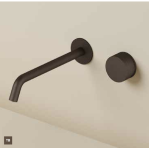 HotBath Hotbath Guy Diamond GY005DEXT afbouwdeel voor Inbouw wastafelkraan 25cm - Geborsteld zwart PVD Hotbath Guy Diamond GY005DEXT afbouwdeel voor Inbouw wastafelkraan 25cm - Geborsteld zwart PVD