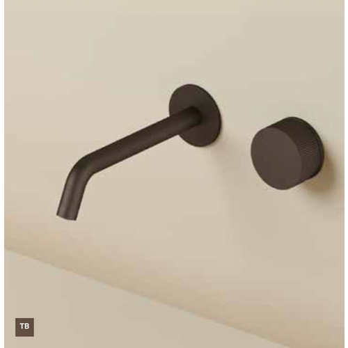 Hotbath Guy Row GY005REXT afbouwdeel voor Inbouw wastafelkraan 20cm - Geborsteld messing PVD HotBath Hotbath Guy Row GY005REXT afbouwdeel voor Inbouw wastafelkraan 20cm - Geborsteld messing PVD