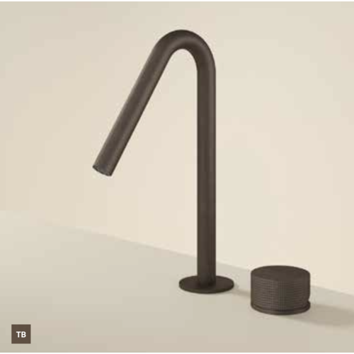 Hotbath Guy Diamond GY023D 2-gats wastafelkraan met draaibare uitloop - Tuscan bronze HotBath Hotbath Guy Diamond GY023D 2-gats wastafelkraan met draaibare uitloop - Tuscan bronze