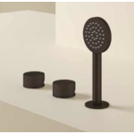 HotBath Hotbath Guy Diamond GY075D 3-gats badrandcombinatie - Geborsteld nikkel