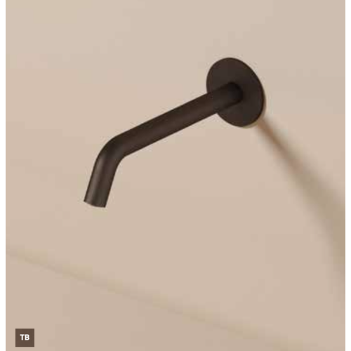 Hotbath Guy GY095 universele uitloop 20cm - Tuscan bronze HotBath Hotbath Guy GY095 universele uitloop 20cm - Tuscan bronze