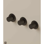 Hotbath Guy Diamond GY7067DEXT afbouwdeel voor inbouwthermostaat met 2 stopkranen - Geborsteld messing PVD HotBath Hotbath Guy Diamond GY7067DEXT afbouwdeel voor inbouwthermostaat met 2 stopkranen - Geborsteld messing PVD