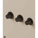 Hotbath Guy Diamond GY7067DEXT afbouwdeel voor inbouwthermostaat met 2 stopkranen - Tuscan bronze HotBath Hotbath Guy Diamond GY7067DEXT afbouwdeel voor inbouwthermostaat met 2 stopkranen - Tuscan bronze