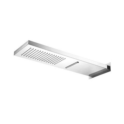 HotBath Hotbath Mate M193 hoofddouche cascade 16,5x53,7 cm - geborsteld koper pvd