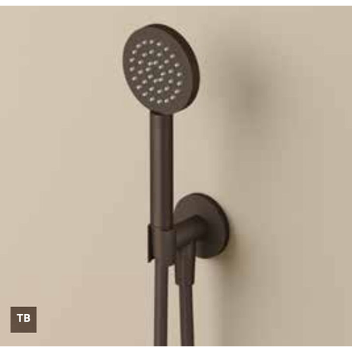 Hotbath Guy M446 handdoucheset met uitlaat - Tuscan bronze HotBath Hotbath Guy M446 handdoucheset met uitlaat - Tuscan bronze