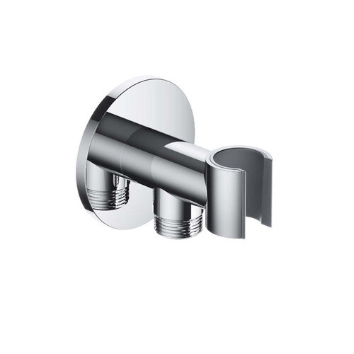 Hotbath M515 wandsteun + uitlaat - Geborsteld zwart PVD HotBath Hotbath M515 wandsteun + uitlaat - Geborsteld zwart PVD