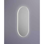 Hotbath &More spiegel oval 50x100cm directe & indirecte verlichting - RVS 316 HotBath Hotbath &More spiegel oval 50x100cm directe & indirecte verlichting - RVS 316